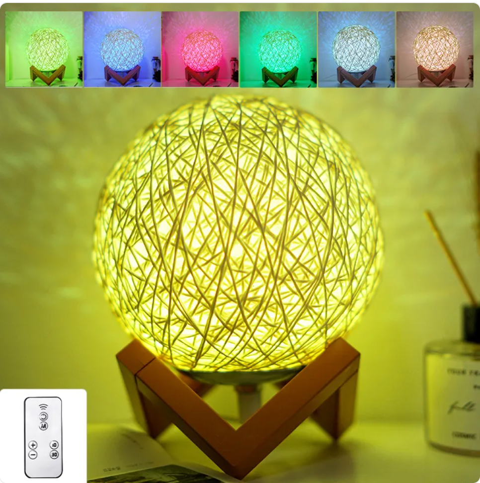 Compact Bedside Plug-in Night Light for Bedroom