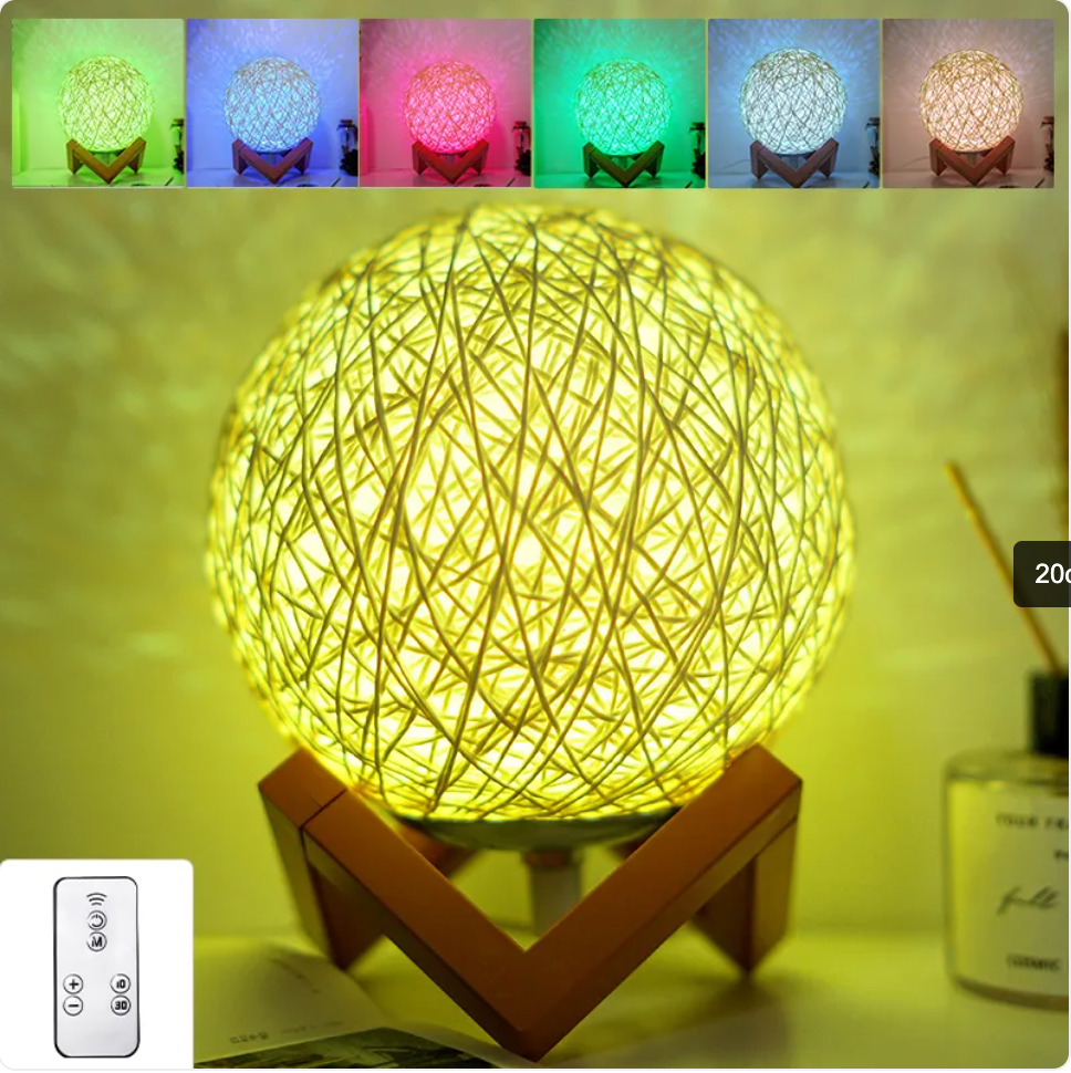 Compact Bedside Plug-in Night Light for Bedroom