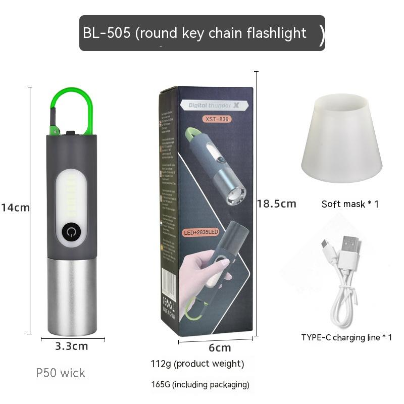 Rechargeable LED Camping & Emergency Flashlight