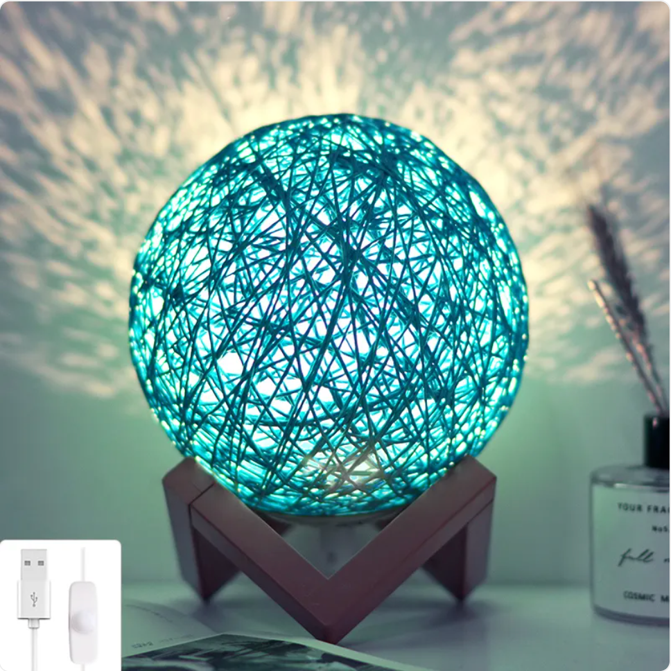 Compact Bedside Plug-in Night Light for Bedroom