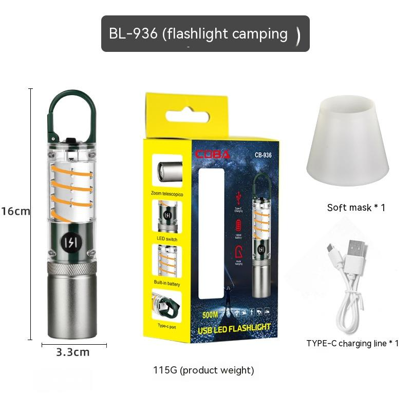 Rechargeable LED Camping & Emergency Flashlight